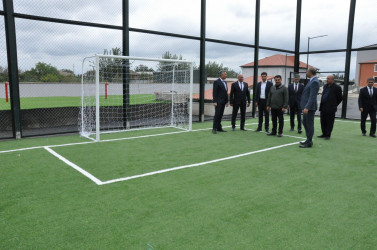 Biləsuvar rayonunun Nəsimi kəndində müasir tələblərə cavab verən 624  yerlik yeni məktəb binasi istifadəyə verilib.