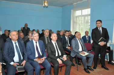 Biləsuvar Rayon İcra Hakimiyyətinin başçısı Faiq Qürbətov 09 aprel 2026-cı il tarixdə rayonun Çaylı kənd sakinləri ilə səyyar qəbul keçirdi