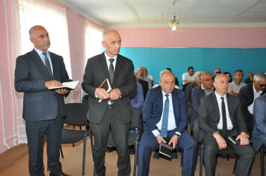 Biləsuvar Rayon İcra Hakimiyyətinin başçısı Faiq Qürbətov 03 iyun 2026-cı il tarixdə rayonun Dərvişli kənd sakinləri ilə səyyar qəbul keçirdi.