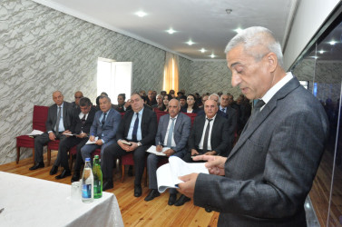 Biləsuvar Rayon İcra Hakimiyyətinin başçısı Faiq Qürbətov 17 sentyabr 2025-ci il tarixdə rayonun Günəşli kənd sakinləri ilə səyyar qəbul keçirdi.
