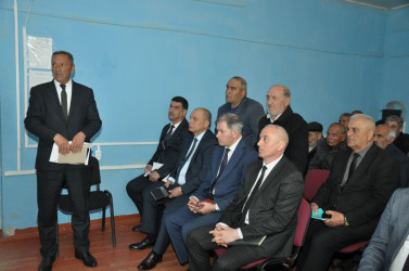 Biləsuvar Rayon İcra Hakimiyyətinin başçısı Faiq Qürbətov 09 aprel 2026-cı il tarixdə rayonun Çaylı kənd sakinləri ilə səyyar qəbul keçirdi