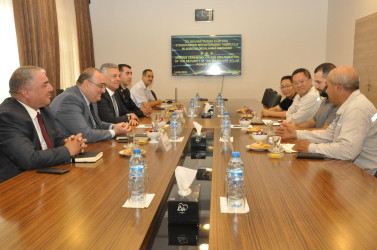 Biləsuvarda inşa olunan Günəş elektrik stansiyasının mühafizəsinin təşkili ilə əlaqədar imzalanma mərasimi keçirilib.