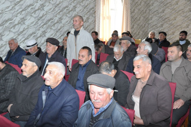 Biləsuvar Rayon İcra Hakimiyyətinin başçısı Faiq Qürbətov 4 mart 2026-cı il tarixdə rayonun Günəşli kənd sakinləri ilə səyyar qəbul keçirdi.