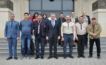 İcra başçısı Türkdilli ölkələrin skaut federasiyalarının rəhbərlərini qəbul edib.