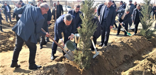 Biləsuvar rayonunun Əsgərabad kəndində Ulu Öndərin 100 illik yubileyi ilə əlaqədar “Heydər Əliyev adına park” salınıb.