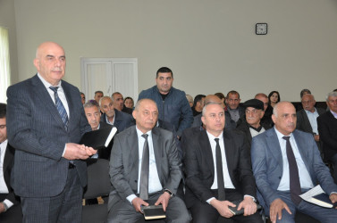 Biləsuvar Rayon İcra Hakimiyyətinin başçısı Faiq Qürbətov 05 may 2026-cı il tarixdə rayonun Aşağı Cürəli kənd sakinləri ilə səyyar qəbul keçirdi
