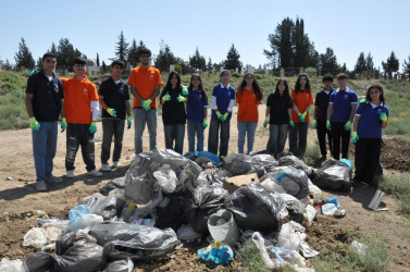 Bolqarçayın ətrafında növbəti təmizlik və abadlıq işləri aparılıb