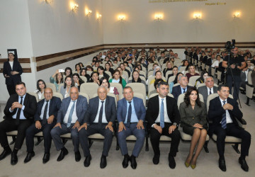 Azərbaycan musiqi mədəniyyətinin banisi, görkəmli bəstəkar və ictimai xadim Üzeyir Hacıbəyovun 140 illiyi münasibətilə “Üzeyir dühası” adlı konsert proqramı təşkil olundu.