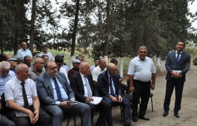 Biləsuvar Rayon İcra Hakimiyyətinin  başçısı Faiq Qürbətov avqust ayının 13-da Yuxarı Cürəli kəndində səyyar qəbul keçirdi.