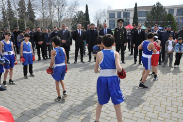 Biləsuvarda Novruz bayramı təntənə ilə qeyd olundu.