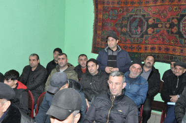 Biləsuvar Rayon İcra Hakimiyyətinin başçısı Faiq Qürbətov 11 mart 2026-cı il tarixdə rayonun Nərimankənd kənd sakinləri ilə səyyar qəbul keçirdi.