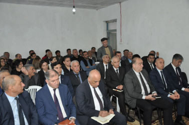 Biləsuvar Rayon İcra Hakimiyyətinin başçısı Faiq Qürbətov 07 aprel 2026-cı il tarixdə rayonun Ovçubərə kənd sakinləri ilə səyyar qəbul keçirdi