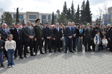 Biləsuvarda Novruz bayramı təntənə ilə qeyd olundu.