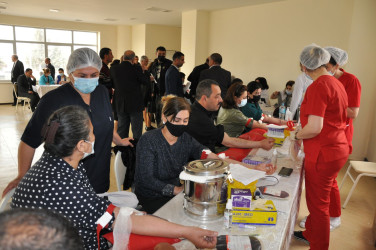 “Qan ver, yaşat!” təşəbbüsünə qoşulan Biləsuvar rayonunda növbəti qanvermə aksiyası keçirildi.