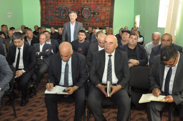 Biləsuvar Rayon İcra Hakimiyyətinin  başçısı Faiq Qürbətov may ayının 14-də Nərimankənd   kəndində səyyar qəbul keçirdi.