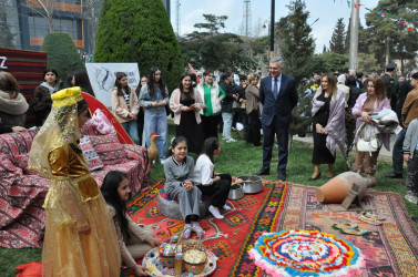 Biləsuvarda Novruz bayramı təntənə ilə qeyd olundu.