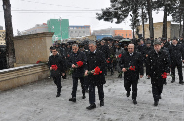 Biləsuvarda 20 Yanvar şəhidlərinin xatirəsi anılıb.