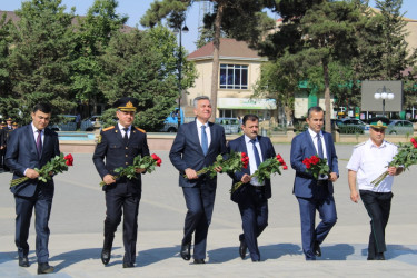 Biləsuvar rayonunda 2 iyul-Polis işçilərinin peşə bayramı günü qeyd olundu.