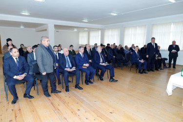 Biləsuvar Rayon İcra Hakimiyyətinin başçısı Faiq Qürbətov 24 dekabr 2025-ci il tarixdə rayonun Ağalıkənd kəndinin sakinləri ilə səyyar qəbul keçirdi
