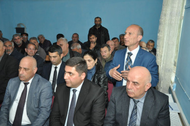 Biləsuvar Rayon İcra Hakimiyyətinin başçısı Faiq Qürbətov 09 aprel 2026-cı il tarixdə rayonun Çaylı kənd sakinləri ilə səyyar qəbul keçirdi