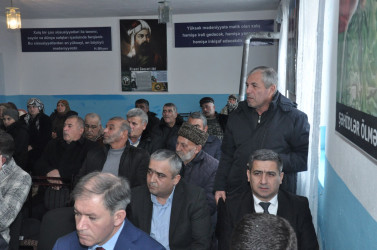 Biləsuvar Rayon İcra Hakimiyyətinin başçısı Faiq Qürbətov 21 yanvar 2026-cı il tarixdə rayonun Yuxarı Cürəli  kənd sakinləri ilə səyyar qəbul keçirdi.