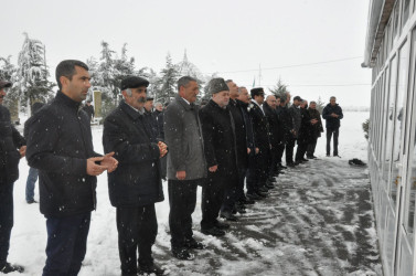 Biləsuvarda 20 Yanvar şəhidlərinin xatirəsi anılıb.