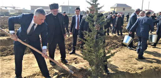 Biləsuvar rayonunun Əsgərabad kəndində Ulu Öndərin 100 illik yubileyi ilə əlaqədar “Heydər Əliyev adına park” salınıb.