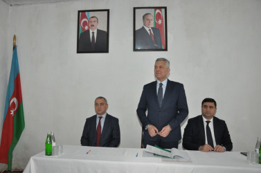 Biləsuvar Rayon İcra Hakimiyyətinin başçısı Faiq Qürbətov 07 aprel 2026-cı il tarixdə rayonun Ovçubərə kənd sakinləri ilə səyyar qəbul keçirdi