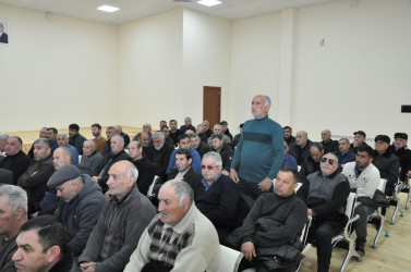 Biləsuvar Rayon İcra Hakimiyyətinin başçısı Faiq Qürbətov 24 fevral 2026-cı il tarixdə rayonun Nəsimi kənd sakinləri ilə səyyar qəbul keçirdi.