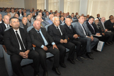 Rayon Ağsaqqallar Şurasının hesabat konfransı keçirilib
