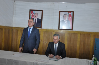 Biləsuvar Rayon İcra Hakimiyyətinin başçısı Faiq Qürbətov 14 yanvar 2026-cı il tarixdə rayonun Çinarlı və Aranlı kənd sakinləri ilə səyyar qəbul keçirdi.