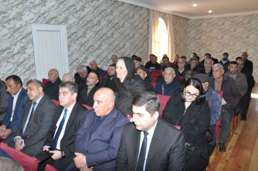 Biləsuvar Rayon İcra Hakimiyyətinin başçısı Faiq Qürbətov 4 mart 2026-cı il tarixdə rayonun Günəşli kənd sakinləri ilə səyyar qəbul keçirdi.