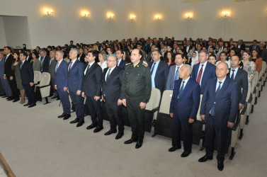Azərbaycan musiqi mədəniyyətinin banisi, görkəmli bəstəkar və ictimai xadim Üzeyir Hacıbəyovun 140 illiyi münasibətilə “Üzeyir dühası” adlı konsert proqramı təşkil olundu.
