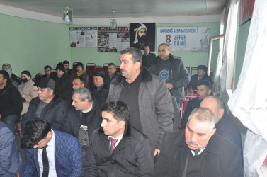 Biləsuvar Rayon İcra Hakimiyyətinin başçısı Faiq Qürbətov 11 fevral 2026-cı il tarixdə rayonun Təzəkənd kənd sakinləri ilə səyyar qəbul keçirdi.