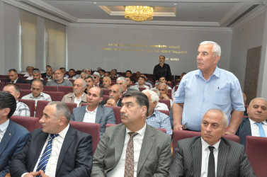 Biləsuvar rayonunda kənd təsərrüfatının mövcud vəziyyəti, qazanılan uğurlar və qarşıda duran  vəzifələr  təhlil edilib.