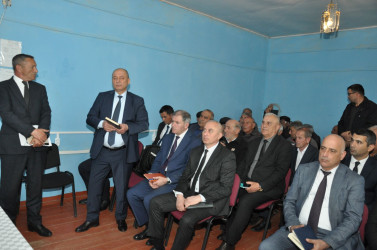 Biləsuvar Rayon İcra Hakimiyyətinin başçısı Faiq Qürbətov 09 aprel 2026-cı il tarixdə rayonun Çaylı kənd sakinləri ilə səyyar qəbul keçirdi