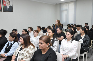 Biləsuvarda 27 sentyabr - Anım Gününə həsr olunan dəyirmi masa keçirilib.