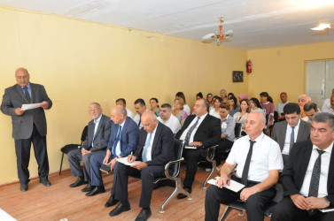 Biləsuvar Rayon İcra Hakimiyyətinin başçısı Faiq Qürbətov 10 sentyabr 2025-ci il tarixdə rayonun Yuxarı Ağalı kənd sakinləri ilə səyyar qəbul keçirdi.