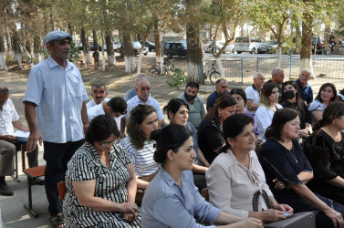 Biləsuvar Rayon İcra Hakimiyyətinin  başçısı Faiq Qürbətov sentyabr ayının 11-də Bağbanlar  kəndində səyyar qəbul keçirdi.