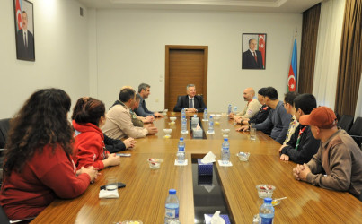 İcra başçısı Türkdilli ölkələrin skaut federasiyalarının rəhbərlərini qəbul edib.