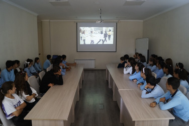 Biləsuvarda "İnsan hüquqları, erkən nikahlar və qohum evliliklərinin qarşısının alınması" mövzusunda maarifləndirmə tədbiri keçirildi.