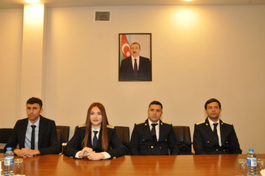 Biləsuvarda 1 Oktyabr-Prokurorluq işçilərinin peşə bayramı qeyd olundu.