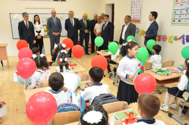 Biləsuvar rayonunun Nəsimi kəndində müasir tələblərə cavab verən 624  yerlik yeni məktəb binasi istifadəyə verilib.