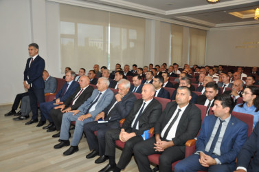 Biləsuvar Rayon İcra Hakimiyyətinin Başçısı yanında Şuranın 30 sentyabr 2026-cı il tarixli növbəti iclası keçirilib.