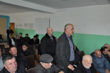 Biləsuvar Rayon İcra Hakimiyyətinin başçısı Faiq Qürbətov 18 mart 2026-cı il tarixdə rayonun Səmədabad kənd sakinləri ilə səyyar qəbul keçirdi.