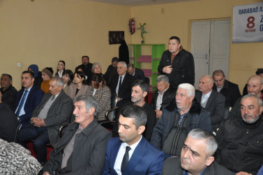 Biləsuvar Rayon İcra Hakimiyyətinin başçısı Faiq Qürbətov 12 mart 2026-cı il tarixdə rayonun Yuxarı Ağalı kənd sakinləri ilə səyyar qəbul keçirdi.