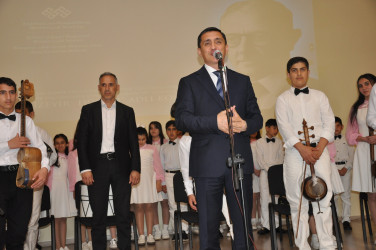 Biləsuvar rayonunda Üzeyir Hacıbəylinin anadan olmasının 140-cı ildönümünə həsr edilən "Üzeyir dühası" adlı konserti keçirilib.