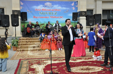 Biləsuvarda Novruz bayramı təntənə ilə qeyd olundu.