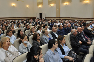 Biləsuvarda “Haqqın 44 günü” adlı teatr tamaşası nümayiş olunub.