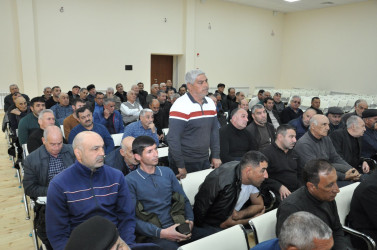 Biləsuvar Rayon İcra Hakimiyyətinin başçısı Faiq Qürbətov 24 fevral 2026-cı il tarixdə rayonun Nəsimi kənd sakinləri ilə səyyar qəbul keçirdi.